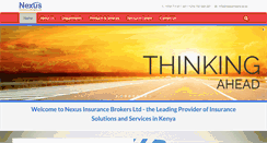 Desktop Screenshot of nexusinsure.co.ke